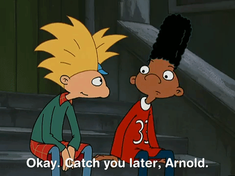 hey arnold nicksplat GIF