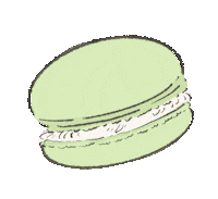 Macaron スイーツ Sticker by fuuu