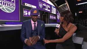 proud deandre ayton GIF by NBA