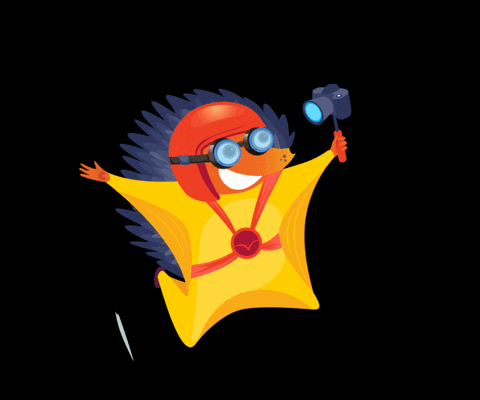 Robot Hedgehog GIF by namecheap