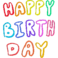 Celebrate Happy Birthday Sticker