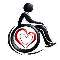 Rollstuhl Zeichen Sticker