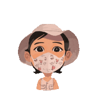 Baby Mask Sticker by Rafhi Dominic