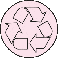 Recycle Sticker by Queen of Jetlags