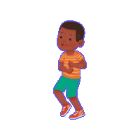 ShambhalaPubs dancing kids exercise inclusivity Sticker