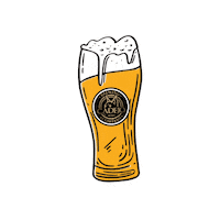 Beer Cheers Sticker by Cerveza Cadejo