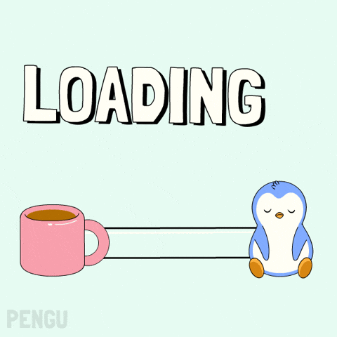 Penguin Pending GIF by Pudgy Penguins