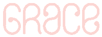 GraceMelbourne grace grace melbourne logo Sticker