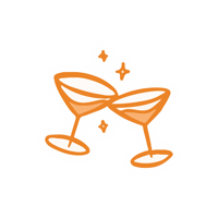 Summer Celebrating Sticker