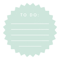 To Do Design Sticker