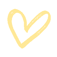 noppies love heart yellow liefde Sticker