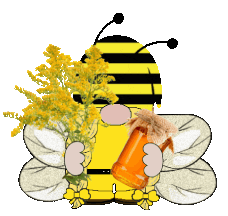 Bumble Bee Honey Sticker