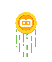 Bibitid swipe up coin investor investasi Sticker