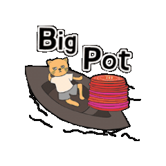 Big Pot Winpoker Sticker by WiN Poker Couple 撲克夫妻