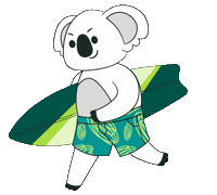 Summer Swimming Sticker by Bobobox Indonesia