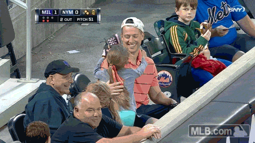 fan hug GIF by MLB