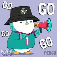 Lets Go GIF by Pudgy Penguins