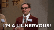 Nervous Season 1 GIF by The Big Bang Theory