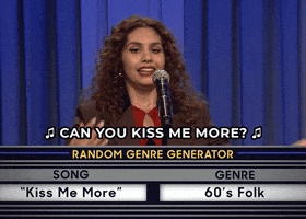 Jimmy Fallon Kiss GIF by The Tonight Show Starring Jimmy Fallon
