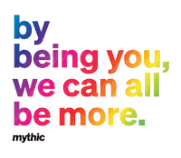 bemythic pride pride month pridemonth mythic pride Sticker