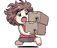 Delivery Sticker by Jin