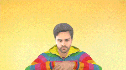 the more you know rainbow GIF by Zack Kantor