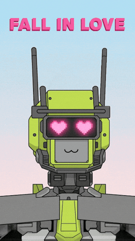 Heart Eyes Emoji GIF by IDX Solana