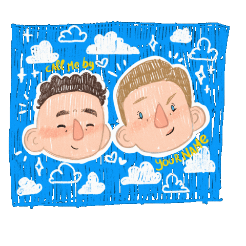 Pomodorino oliver peach call me by your name timothee Sticker