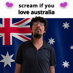(silent) scream if you love australia