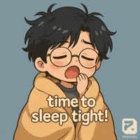 Yawning Good Night GIF by Persona