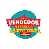 Vendedor Estrella Sticker by Dyna & Cia
