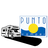 PuntoCamper camper punto camper camper trento puntocamper Sticker
