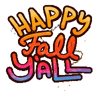 Happy Fall Sticker