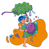 Fiesta Carnaval Sticker by Nestlé A gusto con la vida