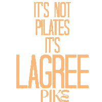 Lagree Sticker by Pike Fitness Studio