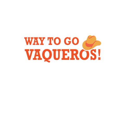 Classof2022 Vaqueros Sticker by The University of Texas Rio Grande Valley