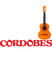 Classic Guitar Sticker by TablaoCordobes