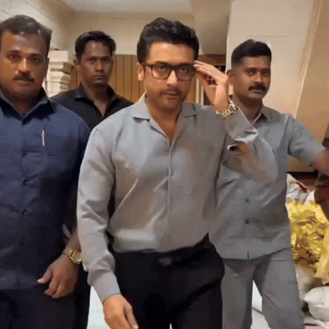 Suriya Walk GIF by Magic Man Gifs