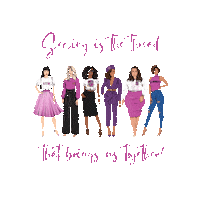 Thread Sew Sticker by Sewrority Wear