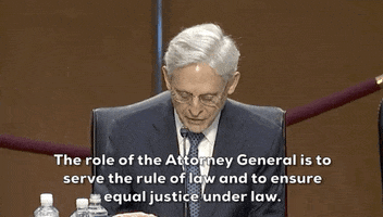 Merrick Garland Confirmation Hearing GIF by GIPHY News