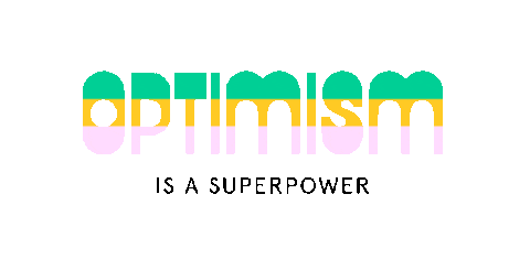 Fest Optimism Sticker by Tom Hofland