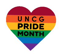 Love Is Love Pride Sticker by UNCG