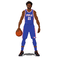 Nba Playoffs Basketball Sticker by SportsManias