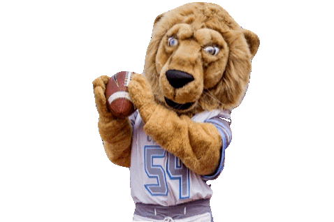 football lion Sticker by Columbia University Athletics