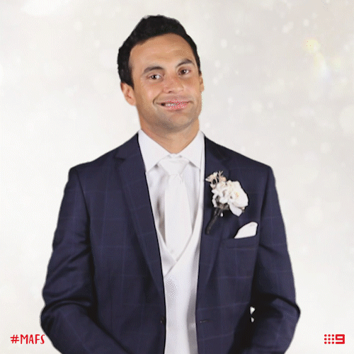 channel 9 clap GIF by Married At First Sight Australia