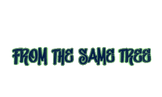 From The Same Tree Sticker by Aleo