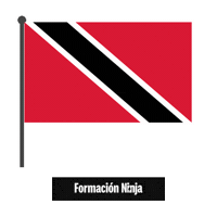 Trinidad And Tobago Flag Sticker by Formación Ninja