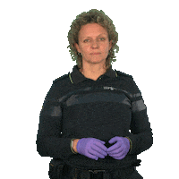 Werk Handschoenen Sticker by Politie Zeeland-West-Brabant