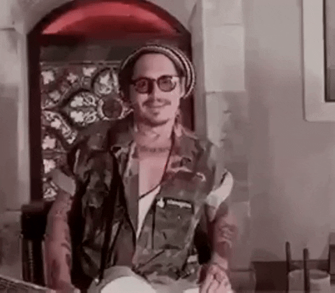 Flojoon johnny depp GIF