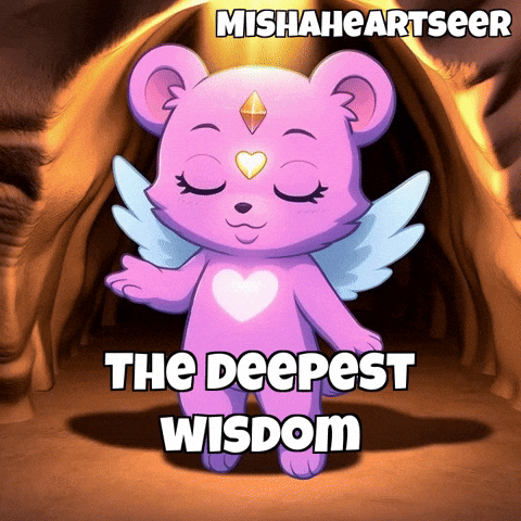 Glow Inner Light GIF by MishaHeartseer